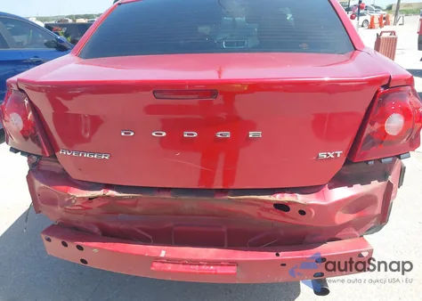 2013 Dodge Avenger Sxt from USA, damaged, VIN 1C3CDZCB9DN553827